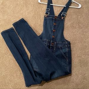 Madewell Blue Denim Overalls Women